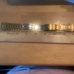 Stainless Steel Watchband with pins